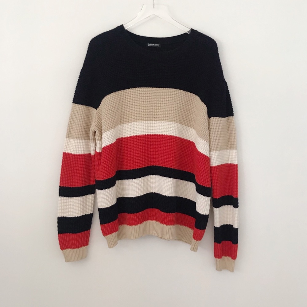 American Apparel | Chunky Knit Stripe Sweater